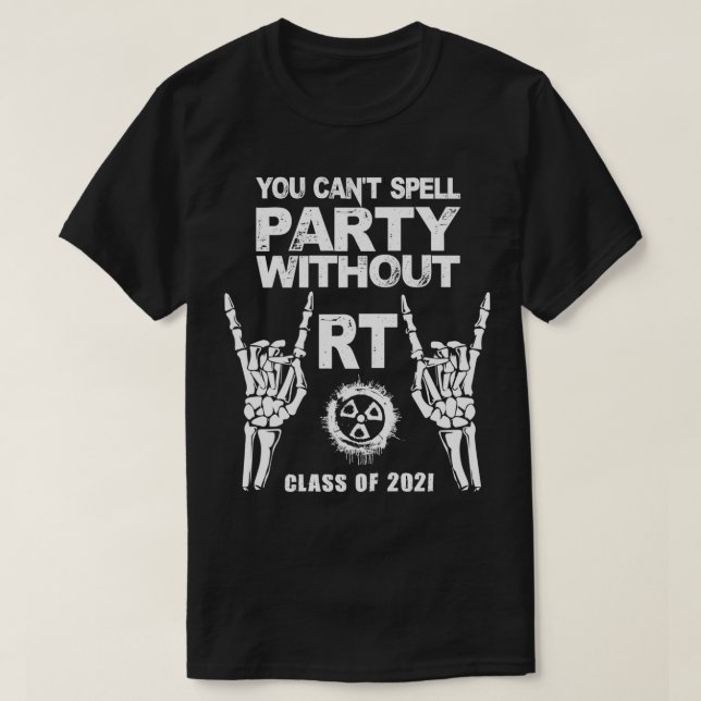 T-shirt Cadeau de graduation en radiologie 2021 Drôle Rad  (Design devant)