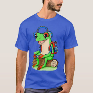 T-shirt Cadeau de grenouille Kawaii Red Eyedree de jeu pou