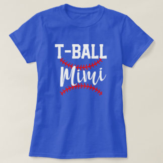 T-shirt Cadeau de jeu de grand-maman du base-ball des