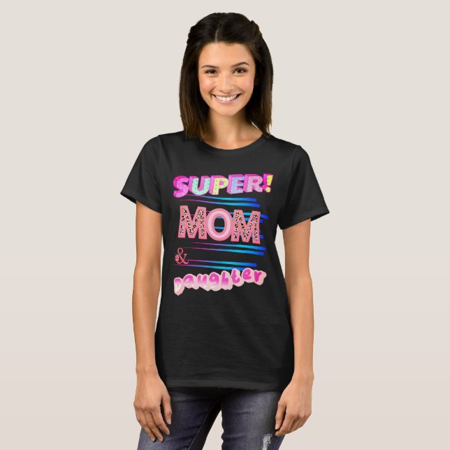 T-shirt Cadeau de la Fête des Mères (Devant entier)