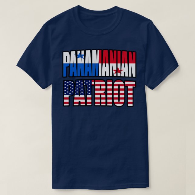 T-shirt Cadeau de la fierté patriotique panaméenne américa (Design devant)