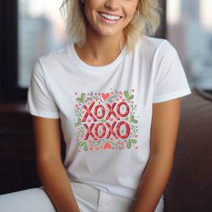T-shirt Cadeau de la journée XOXO Valentines