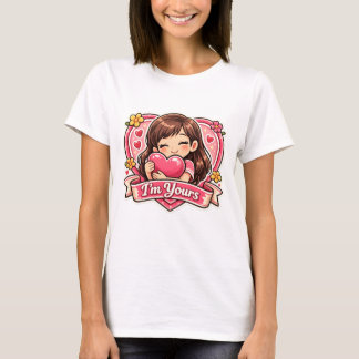 T-shirt Cadeau de la Saint-Valentin pour elle