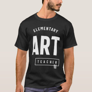 T-shirt Cadeau de l'enseignant d'art élémentaire Funny Tit