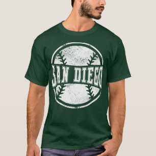 T-shirt Cadeau de l'équipe vintage de baseball de San Dieg