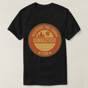 T-shirt Cadeau de l'État du Connecticut - État de la Const