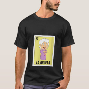 T-shirt Cadeau de loterie de grand-mère espagnole - Lott 