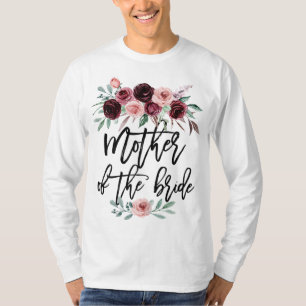 T-shirt Cadeau de mariage pour la mariée maman mère de
