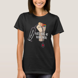 T-shirt Cadeau de mois de fierté Lgbtq de vie d'infirmière