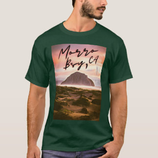T-shirt Cadeau de Morro Bay Ca Morro Rock Californie