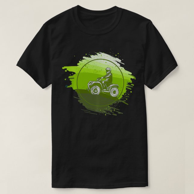 T-shirt Cadeau de motard quad VTT Quad à quatre roues Pull (Design devant)