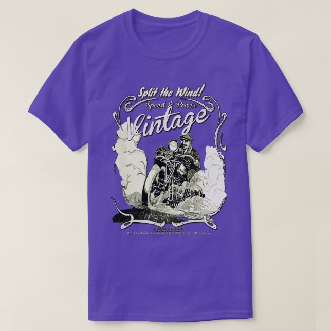 T-shirt Cadeau de moto rétro classique (Design devant)