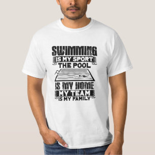 T-shirt Cadeau de natation