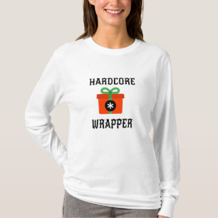 T-shirt Cadeau de Noël de l'enveloppeur hardcore