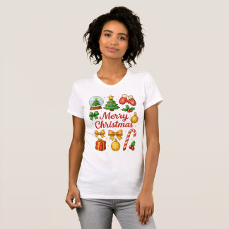 T-shirt Cadeau de Noël Mignon pour la Famille