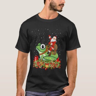 T-shirt Cadeau de Noël pour amateur de grenouilles, Père N