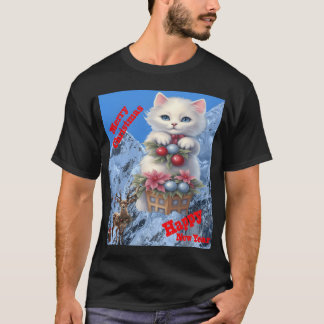 T-shirt cadeau de noël pour fille