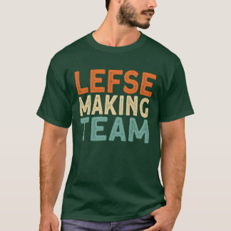 T-shirt Cadeau de nourriture lefse norvégienne
