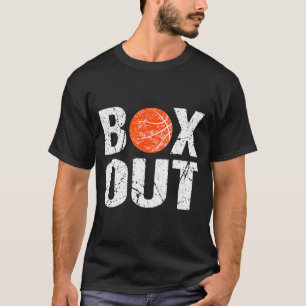 T-shirt Cadeau de nouveauté disant Boîte Coach de Basketba