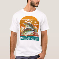 Cadeau de pêche rétro Truite de mer tachetée