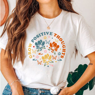 T-shirt Cadeau de pensées positives pour enseignant