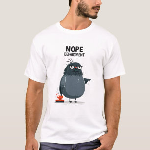 T-shirt Cadeau de personnage de bureau d'alien drôle de dé
