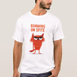 T-shirt Cadeau de personnage de renard grincheux drôle fon