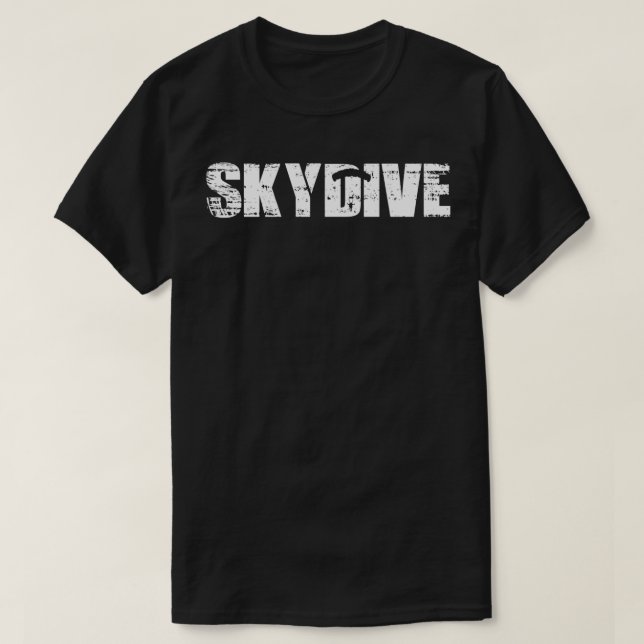 T-shirt Cadeau De Plongée En Ciel (Design devant)