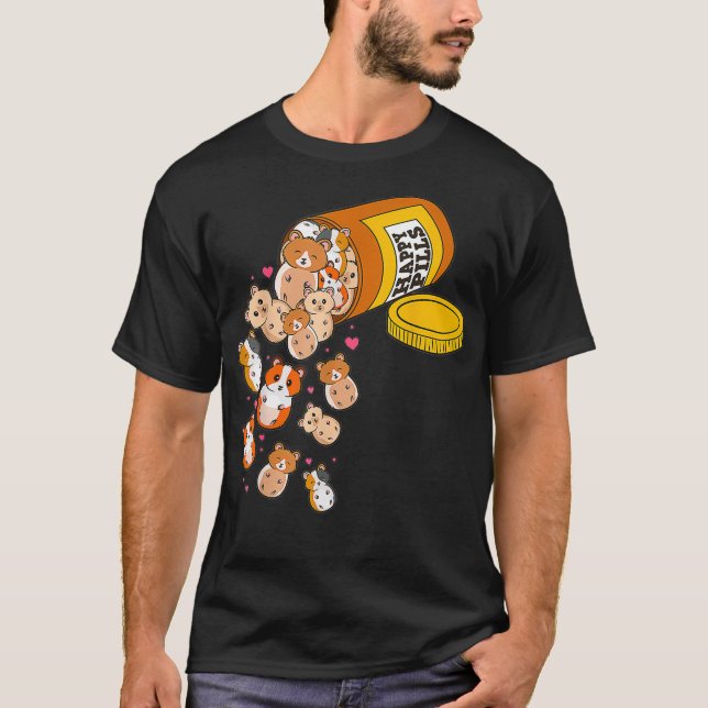 T-shirt Cadeau de porc de Guinée mignonne (Devant)