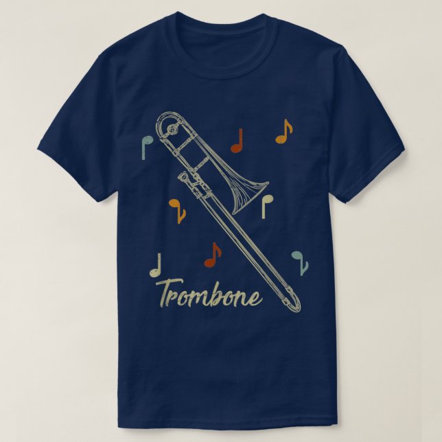 T-shirt Cadeau de Posaune (Design devant)