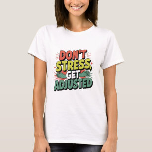 T-shirt Cadeau de Réglage du Dos pour Soulager le Stress C