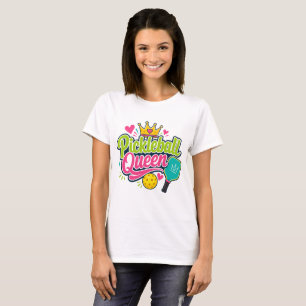 T-shirt Cadeau de Reine de Pickleball pour les Amateurs de