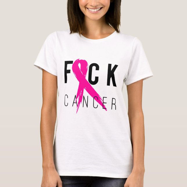 T-shirt Cadeau de sensibilisation au cancer du sein Retro  (Devant)