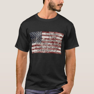 T-shirt cadeau de serment d'allégeance
