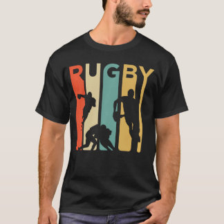 T-shirt Cadeau de sport de rugby de style vintage 1970 gar