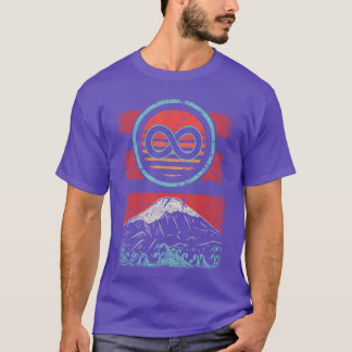 T-shirt Cadeau de style rétro Infinity années 80 famille a