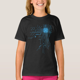 T-shirt Cadeau de technologie de conception de circuit de