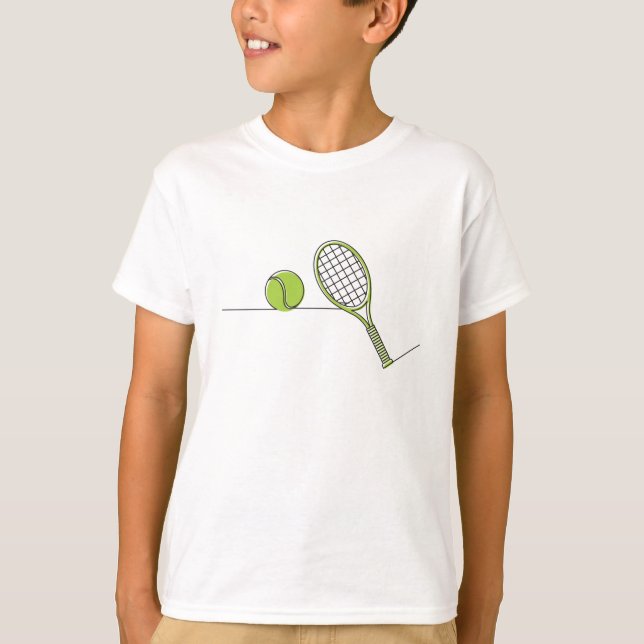 T-shirt Cadeau de tennis de l'amant | de tennis (Devant)