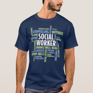 T-shirt Cadeau de travail social pour travailleur social