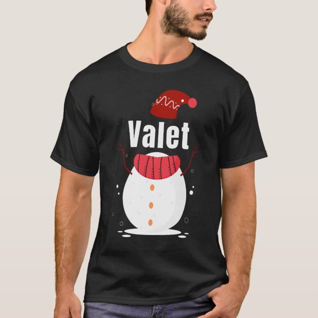 T-shirt Cadeau de voiturier pour Noël (Devant)