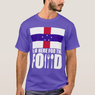 T-shirt Cadeau de voyage de nourriture de souvenir d'Antil