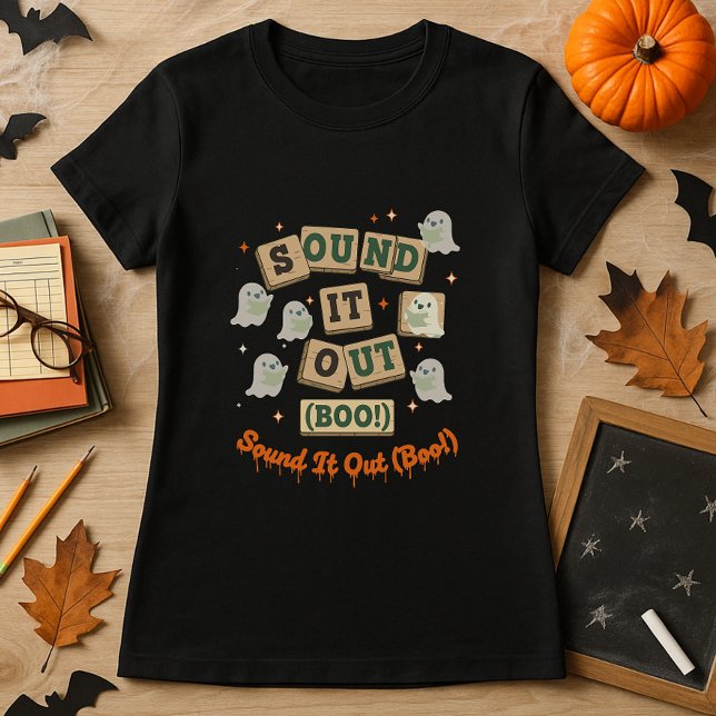 T-shirt Cadeau d'Halloween mignon pour les enseignants et  (Créateur téléchargé)