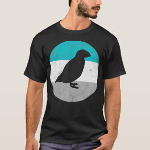 T-shirt Cadeau d'oiseau rétro Puffin pour hommes ou garçon