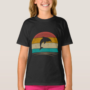 T-shirt Cadeau Dolphins pour enfant Design beauté