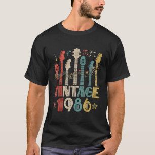 T-shirt Cadeau drôle Cadeaux faits en 1986 Classique Né