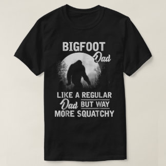 T-shirt Cadeau drôle de Bigfoot Papa Sasquatch