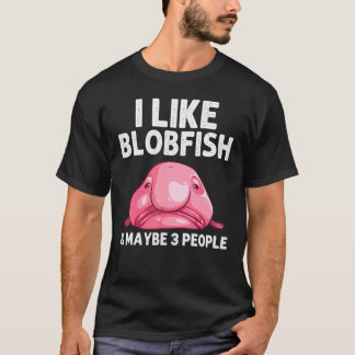 T-shirt Cadeau drôle de blobfish pour hommes femmes amateu
