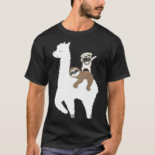 T-shirt Cadeau drôle de danse de dabbing de lama de paress