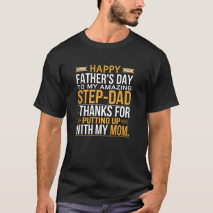 T-shirt Cadeau drôle de la fête des pères pour beau-père d