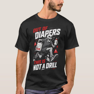 T-shirt Cadeau drôle de papa pour la fête de bébé 